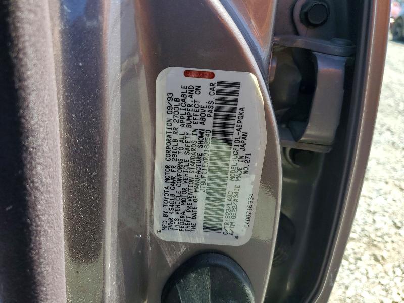 Aukcja sprzedaży 1994 Lexus Ls, vin: JT8UF11EXR0188540, numer aukcji: 51039086