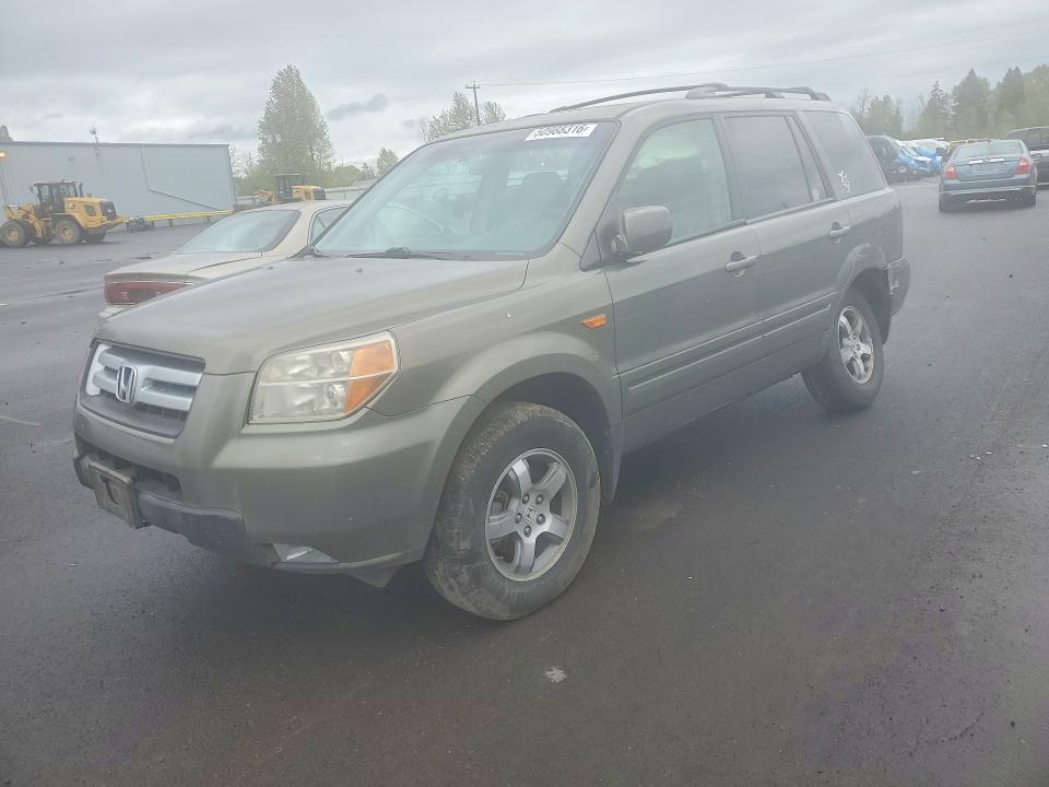 50988316 :رقم المزاد ، 2HKYF18637H528953 vin ، 2007 Honda Pilot مزاد بيع