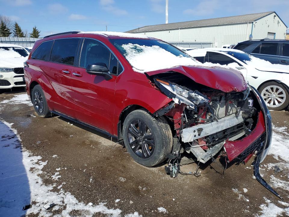 Продаж на аукціоні авто 2024 Toyota Sienna, vin: 5TDGSKFC5RS130582, номер лоту: 48444796