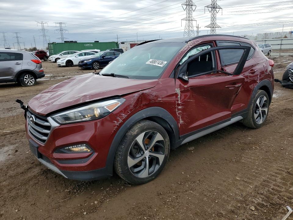 Продажа на аукционе авто 2018 Hyundai Tucson, vin: KM8J33A27JU801169, номер лота: 53381046