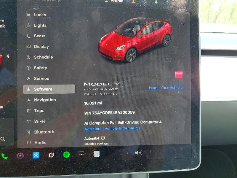 Aukcja sprzedaży 2024 Tesla Model Y, vin: 7SAYGDEE4RA306059, numer aukcji: 50897466
