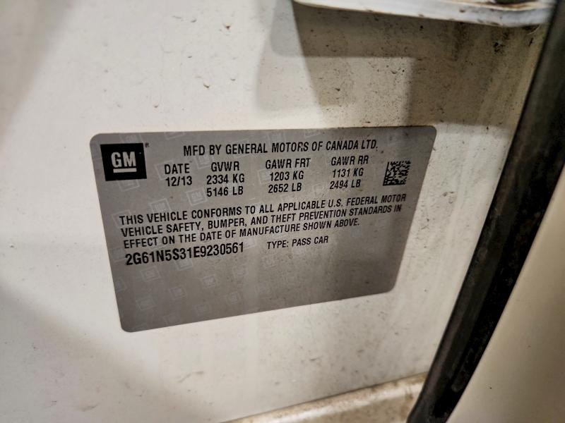 Продаж на аукціоні авто 2014 Cadillac Xts, vin: 2G61N5S31E9230561, номер лоту: 48816986