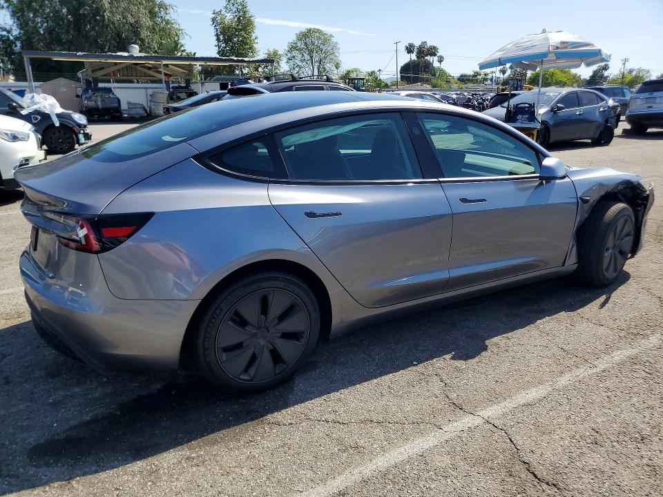 2025 Tesla Model 3 მანქანა იყიდება აუქციონზე, vin: 5YJ3E1EA1SF936218, აუქციონის ნომერი: 51808346