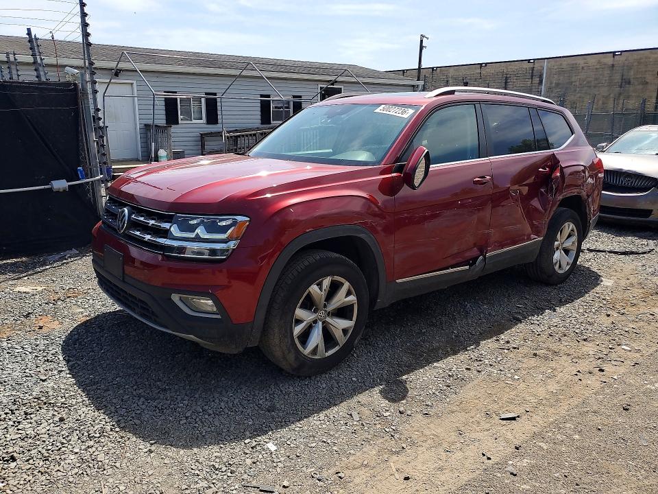 2018 Volkswagen Atlas მანქანა იყიდება აუქციონზე, vin: 1V2MR2CA3JC538942, აუქციონის ნომერი: 50027236
