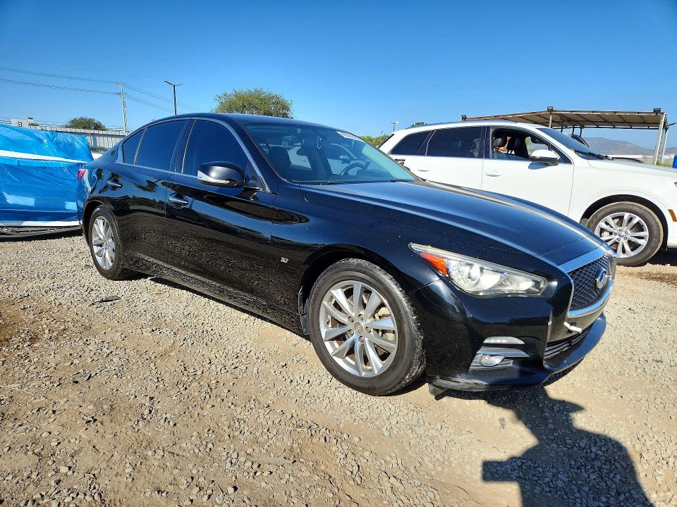 2015 Infiniti Q50 მანქანა იყიდება აუქციონზე, vin: JN1BV7AP1FM351891, აუქციონის ნომერი: 49080466