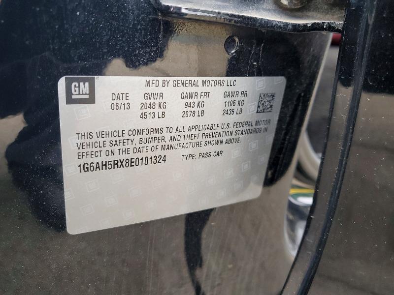 Продаж на аукціоні авто 2014 Cadillac Ats, vin: 1G6AH5RX8E0101324, номер лоту: 51882116