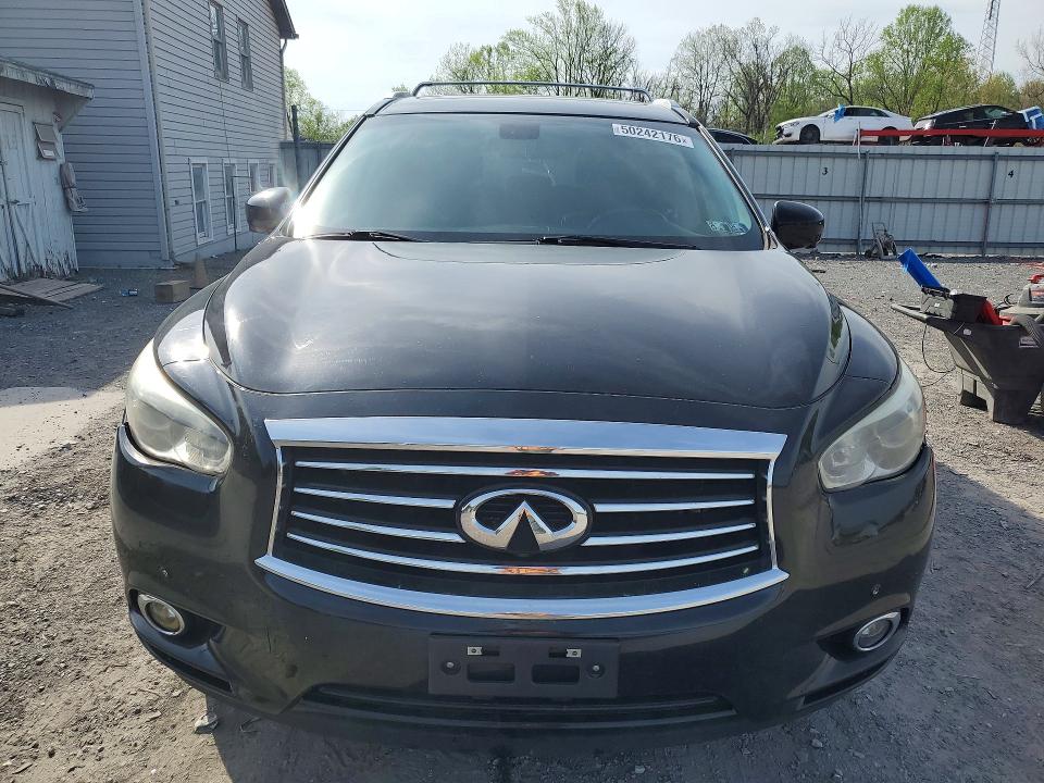 50242176 :رقم المزاد ، 5N1AL0MM5DC353164 vin ، 2013 Infiniti Jx35 مزاد بيع