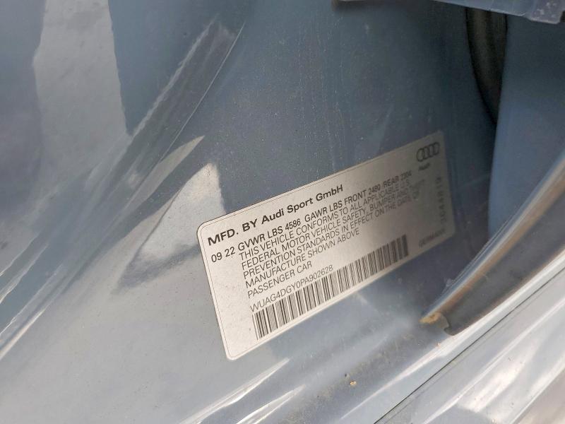 Aukcja sprzedaży 2023 Audi Rs3, vin: WUAG4DGY0PA902628, numer aukcji: 49951736