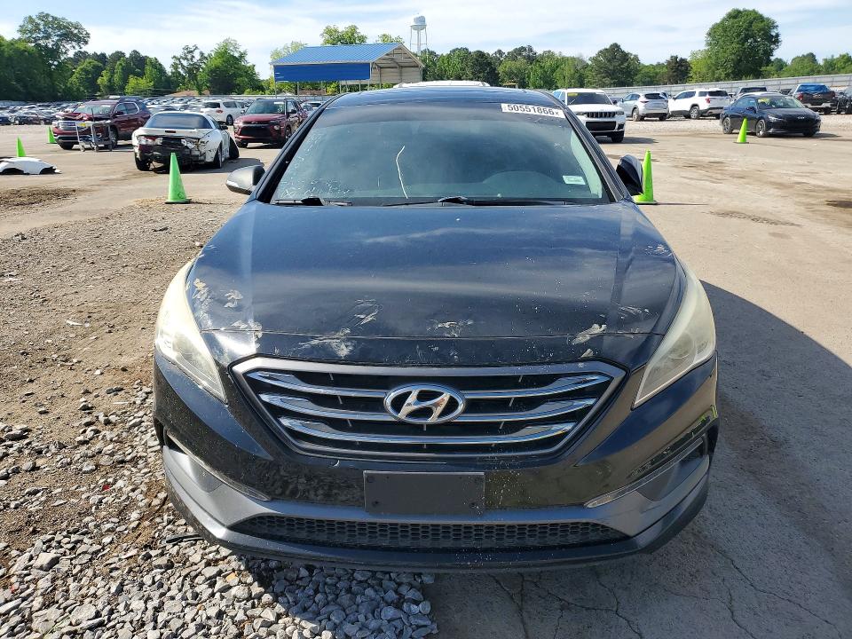 2017 Hyundai Sonata მანქანა იყიდება აუქციონზე, vin: 5NPE34AF8HH591507, აუქციონის ნომერი: 50551866