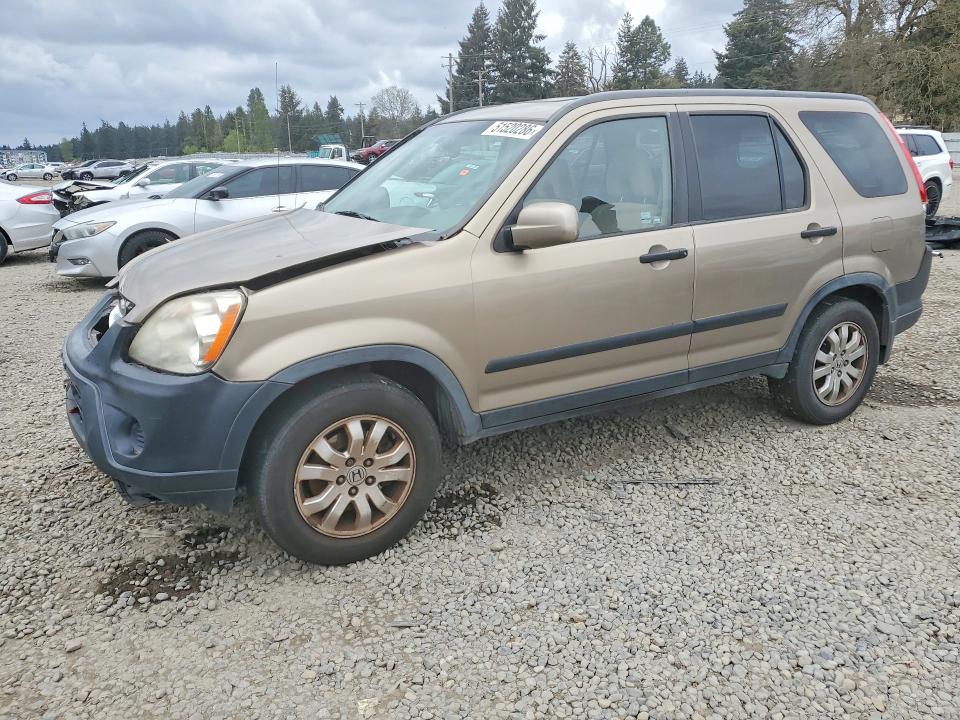 2006 Honda Cr-v მანქანა იყიდება აუქციონზე, vin: JHLRD68826C020351, აუქციონის ნომერი: 51520286