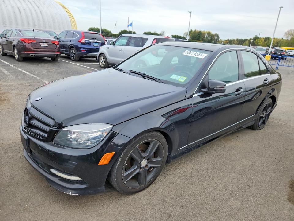 Auction sale of the 2011 Mercedes-benz C, vin: WDDGF8BB5BR138132, lot number: 52014556