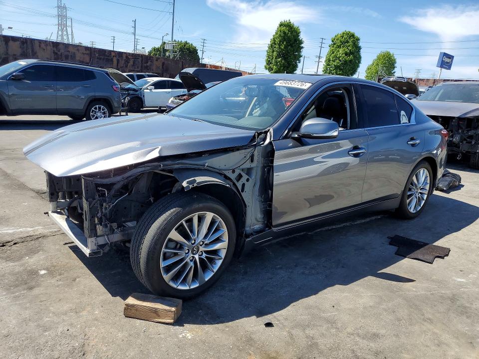 Продажа на аукционе авто 2018 Infiniti Q50, vin: JN1EV7AP1JM362508, номер лота: 49683726