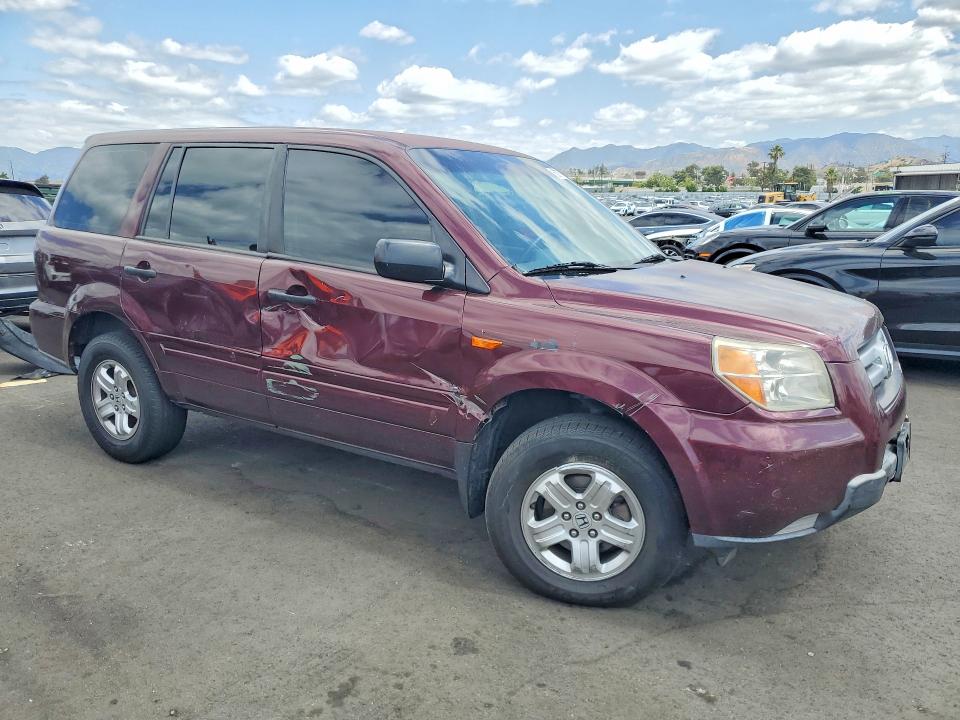 50787846 :رقم المزاد ، 5FNYF28177B044017 vin ، 2007 Honda Pilot مزاد بيع