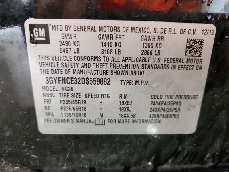 Продажа на аукционе авто 2013 Cadillac Srx, vin: 3GYFNCE32DS559882, номер лота: 48597756
