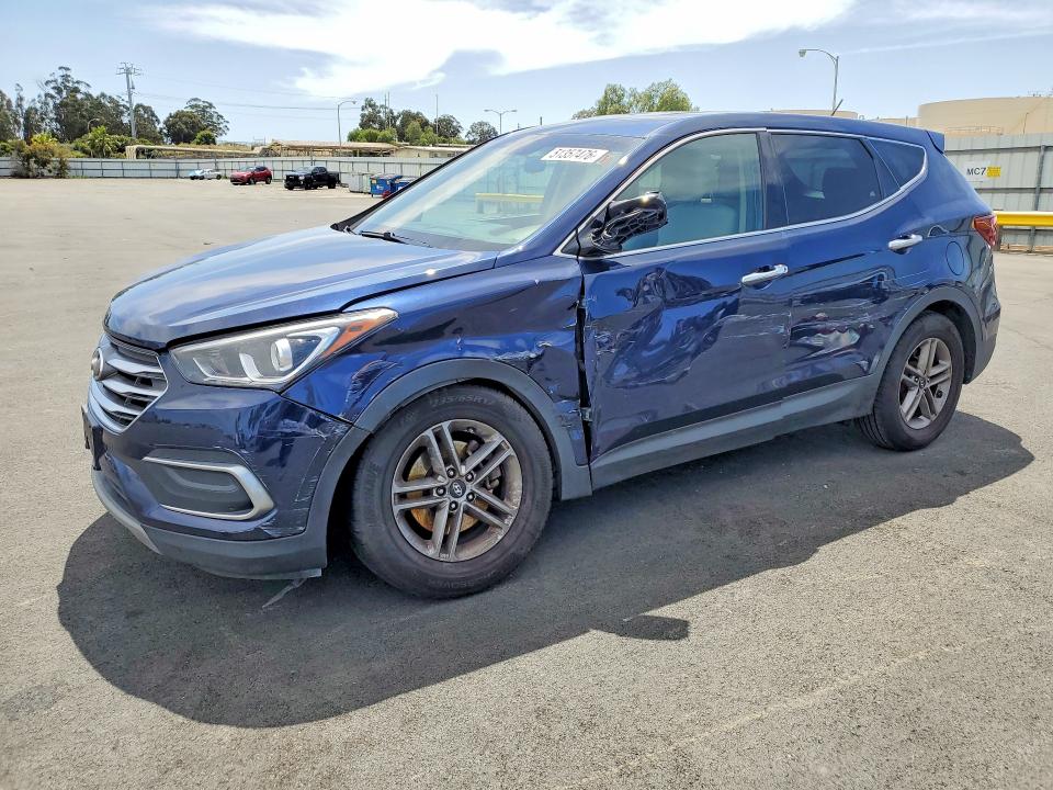 51357476 :رقم المزاد ، 5XYZT3LB3JG556067 vin ، 2018 Hyundai Santa Fe Sport مزاد بيع
