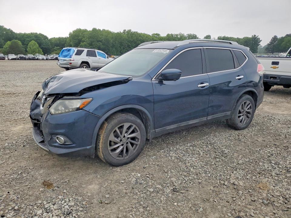 2016 Nissan Rogue მანქანა იყიდება აუქციონზე, vin: 5N1AT2MV5GC746056, აუქციონის ნომერი: 51552346