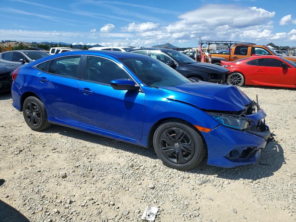 2019 Honda Civic მანქანა იყიდება აუქციონზე, vin: 2HGFC2F67KH547727, აუქციონის ნომერი: 49451386