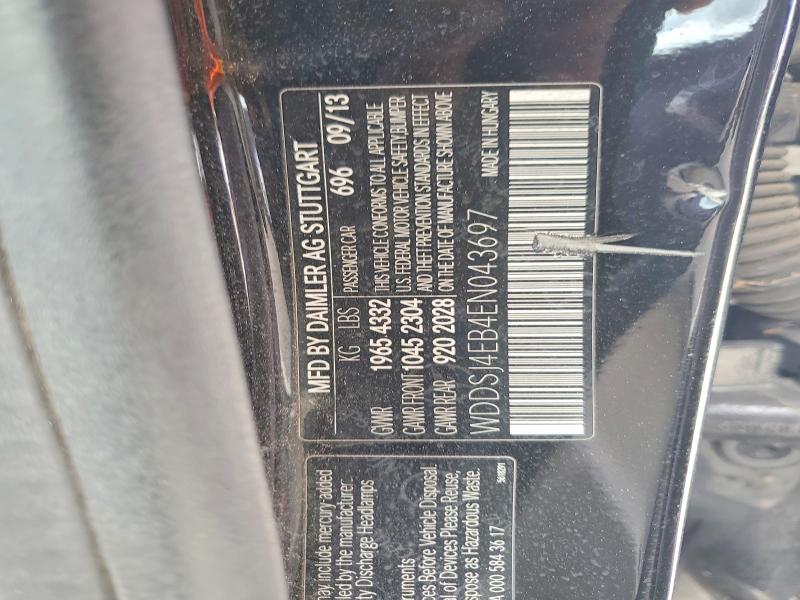 Продаж на аукціоні авто 2014 Mercedes-benz Cla, vin: WDDSJ4EB4EN043697, номер лоту: 49497586