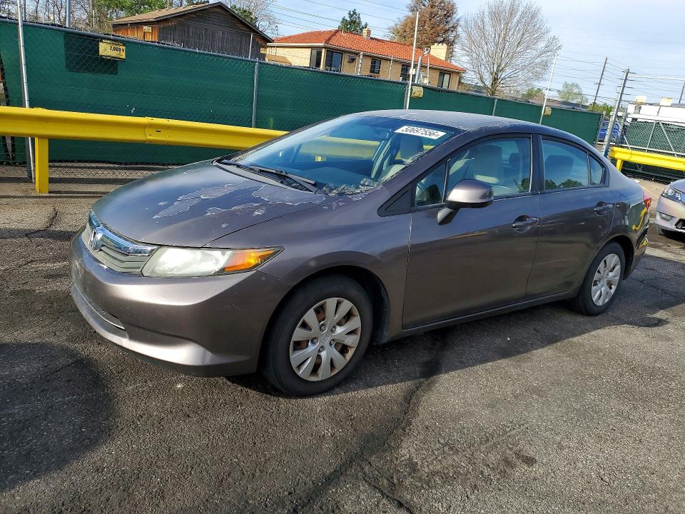 Продажа на аукционе авто 2012 Honda Civic, vin: 2HGFB2F55CH584514, номер лота: 50697556