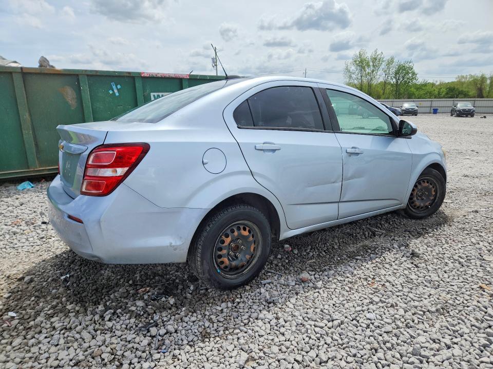 2017 Chevrolet Sonic მანქანა იყიდება აუქციონზე, vin: 1G1JB5SH6H4141599, აუქციონის ნომერი: 48595896