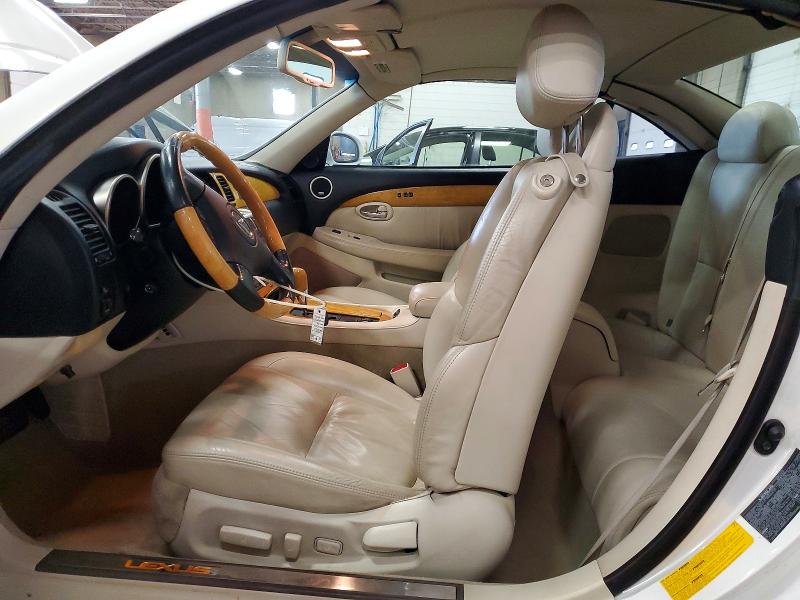 49449046 :رقم المزاد ، JTHFN48Y920001159 vin ، 2002 Lexus Sc مزاد بيع