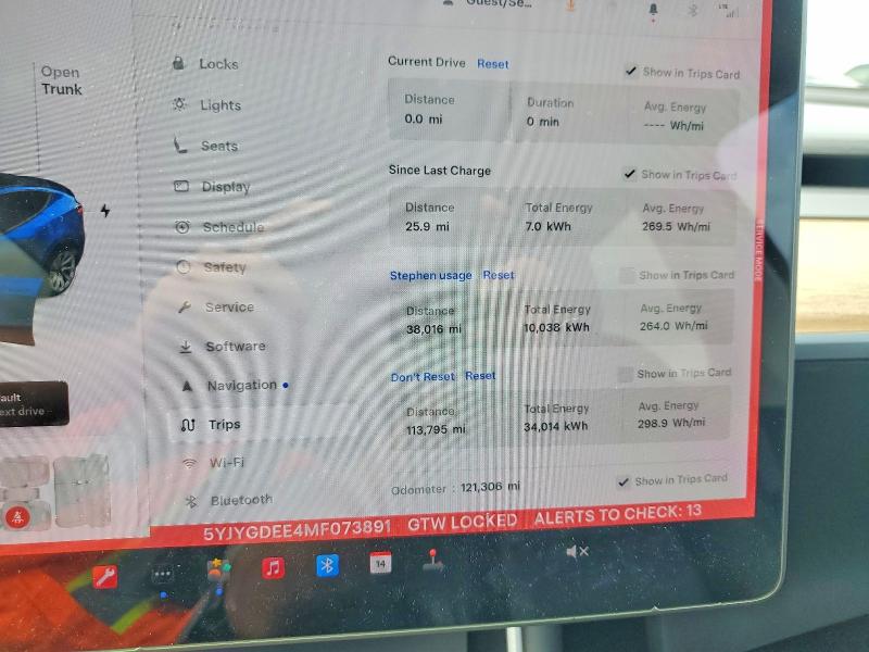 49486606 :رقم المزاد ، 5YJYGDEE4MF073891 vin ، 2021 Tesla Model Y مزاد بيع