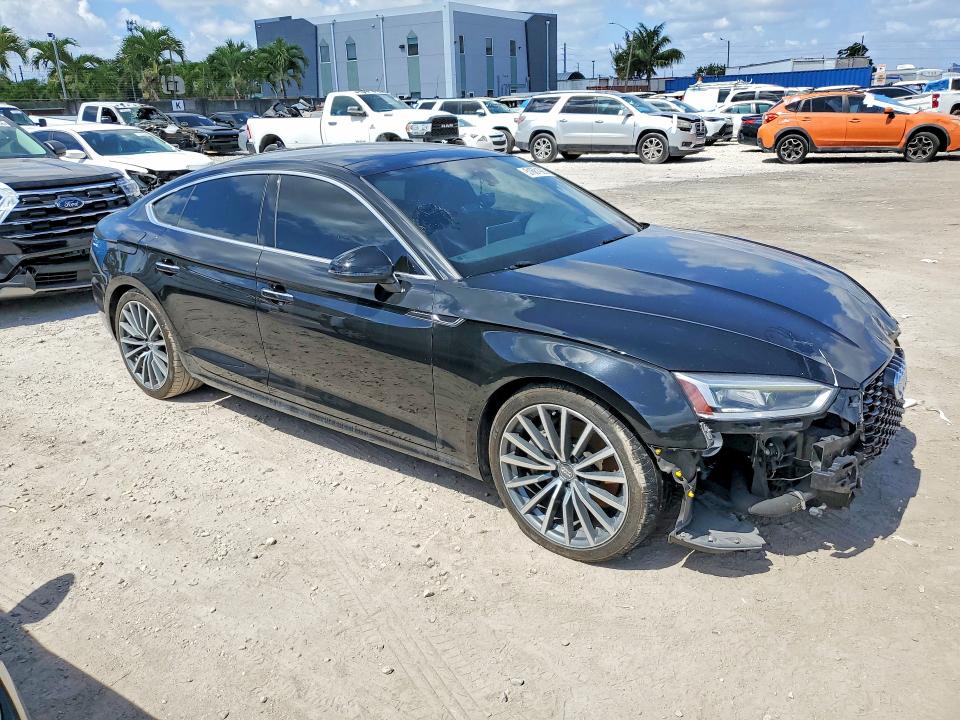 2018 Audi A5 მანქანა იყიდება აუქციონზე, vin: WAUCNCF55JA128729, აუქციონის ნომერი: 51681986