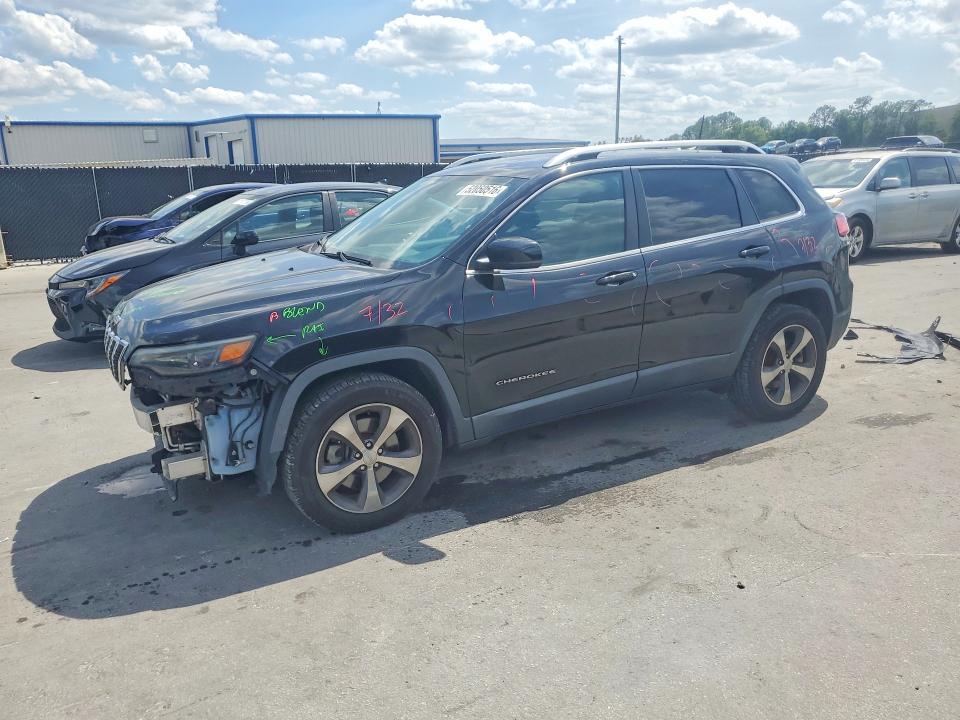 Продаж на аукціоні авто 2019 Jeep Cherokee, vin: 1C4PJMDN5KD260561, номер лоту: 52050516