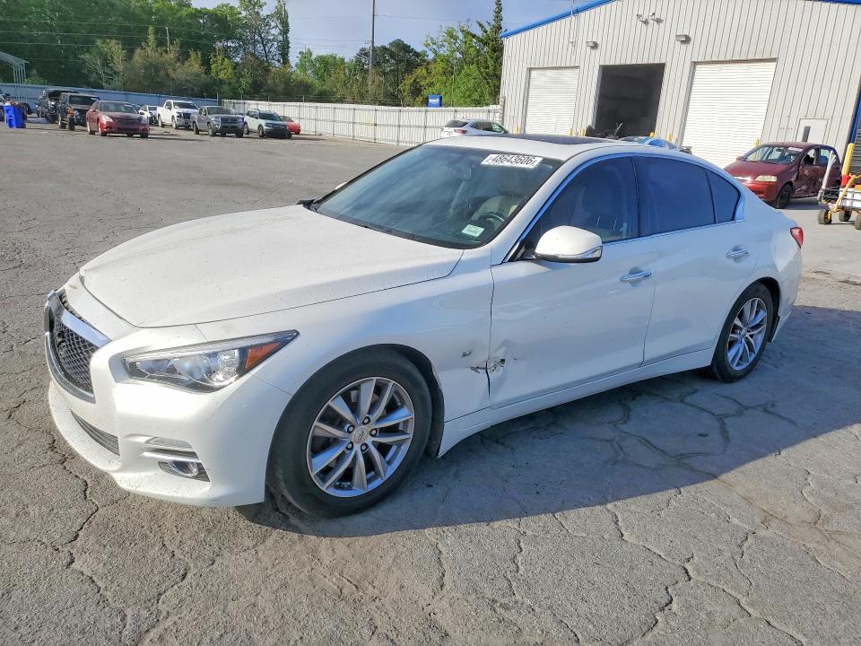 Aukcja sprzedaży 2014 Infiniti Q50, vin: JN1BV7APXEM679048, numer aukcji: 48643606