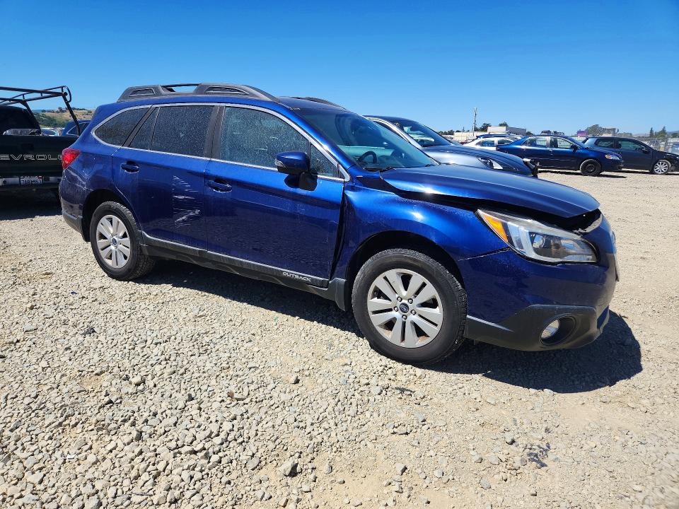 2017 Subaru Outback მანქანა იყიდება აუქციონზე, vin: 4S4BSAFCXH3345603, აუქციონის ნომერი: 48453406