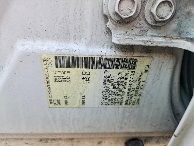 50292016 :رقم المزاد ، 1N4AL2AP8AN407738 vin ، 2010 Nissan Altima مزاد بيع