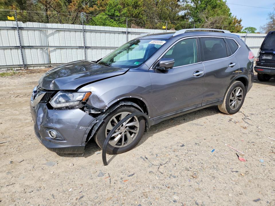 Aukcja sprzedaży 2015 Nissan Rogue, vin: 5N1AT2MT9FC878301, numer aukcji: 48945556