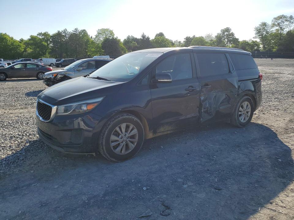 51864336 :رقم المزاد ، KNDMB5C11G6162062 vin ، 2016 Kia Sedona مزاد بيع