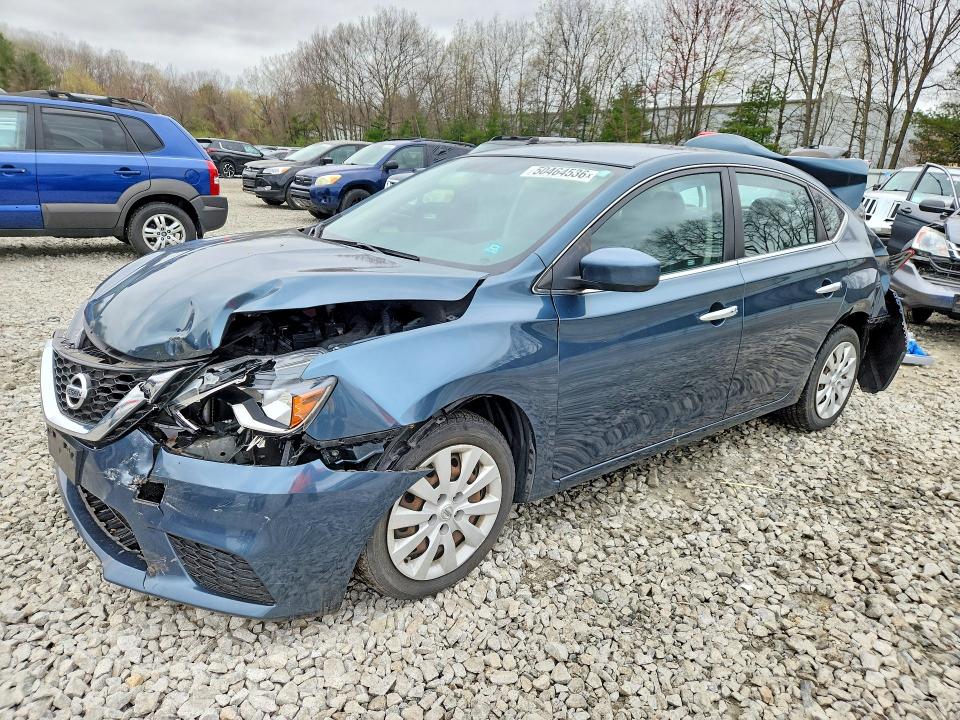 2016 Nissan Sentra მანქანა იყიდება აუქციონზე, vin: 3N1AB7AP2GY312861, აუქციონის ნომერი: 50464536