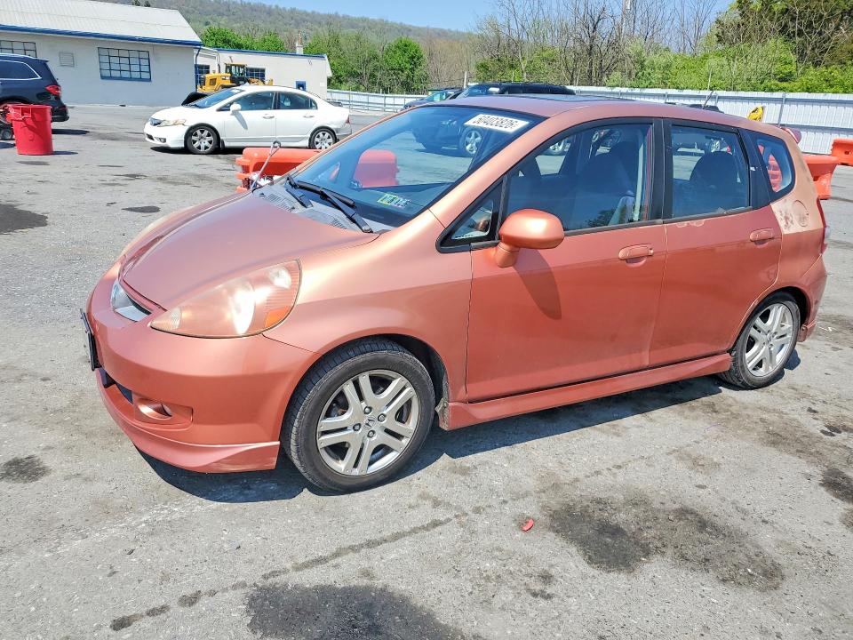 50403826 :رقم المزاد ، JHMGD37637S065291 vin ، 2007 Honda Fit مزاد بيع