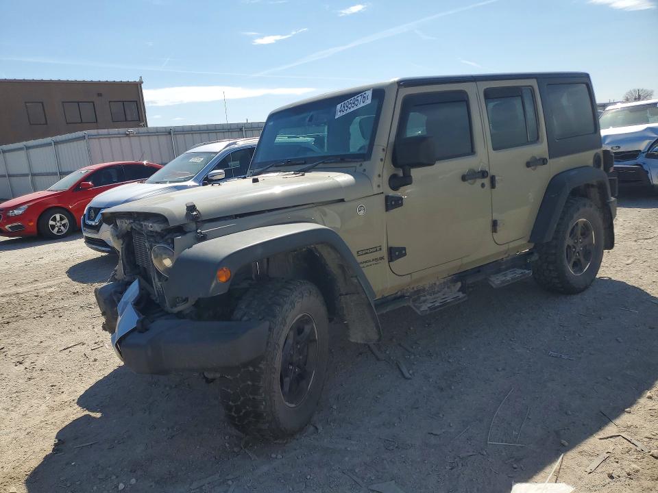 Продаж на аукціоні авто 2018 Jeep Wrangler Unlimited, vin: 1C4BJWKG4JL897567, номер лоту: 48959576