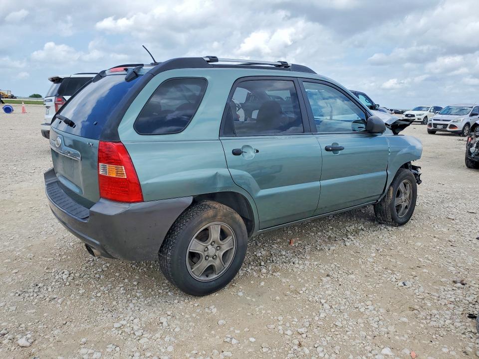 2007 Kia Sportage მანქანა იყიდება აუქციონზე, vin: KNDJF724X77432933, აუქციონის ნომერი: 49505006