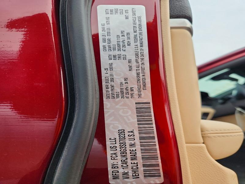 Продаж на аукціоні авто 2025 Jeep Grand Cherokee, vin: 1C4RJKBG3S8702263, номер лоту: 51513446