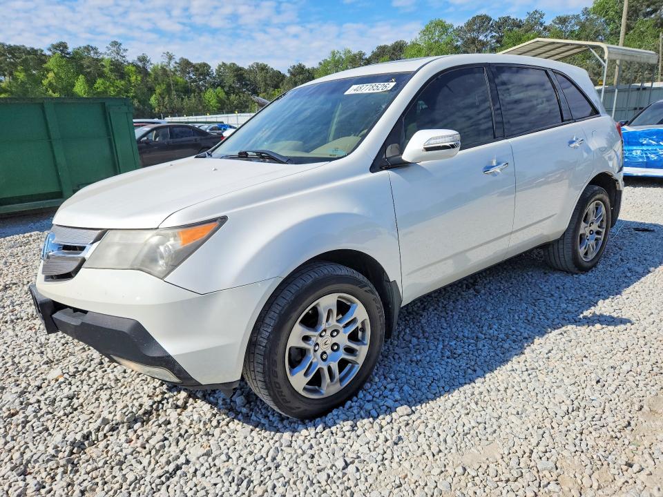 48778526 :رقم المزاد ، 2HNYD283X7H505383 vin ، 2007 Acura Mdx مزاد بيع