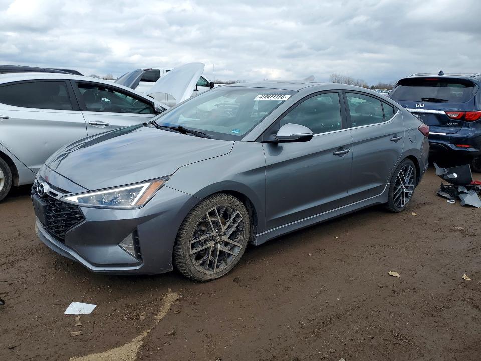 Продажа на аукционе авто 2019 Hyundai Elantra, vin: KMHD04LB5KU818028, номер лота: 49509986
