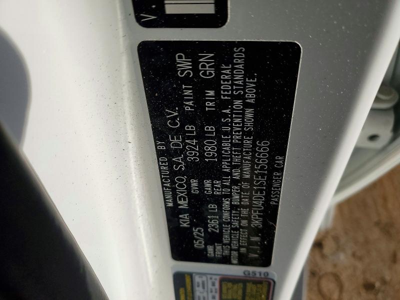 Продажа на аукционе авто 2025 Kia K4, vin: 3KPFU4DE1SE156666, номер лота: 48985766