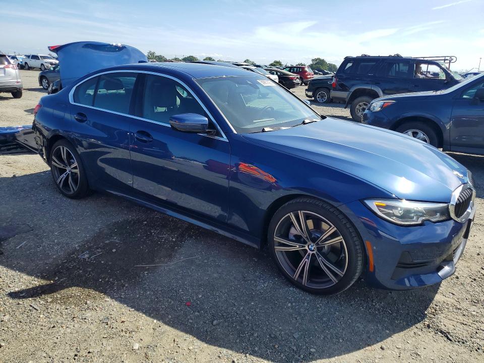 2021 Bmw 330i მანქანა იყიდება აუქციონზე, vin: 3MW5R1J07M8C09597, აუქციონის ნომერი: 50980826