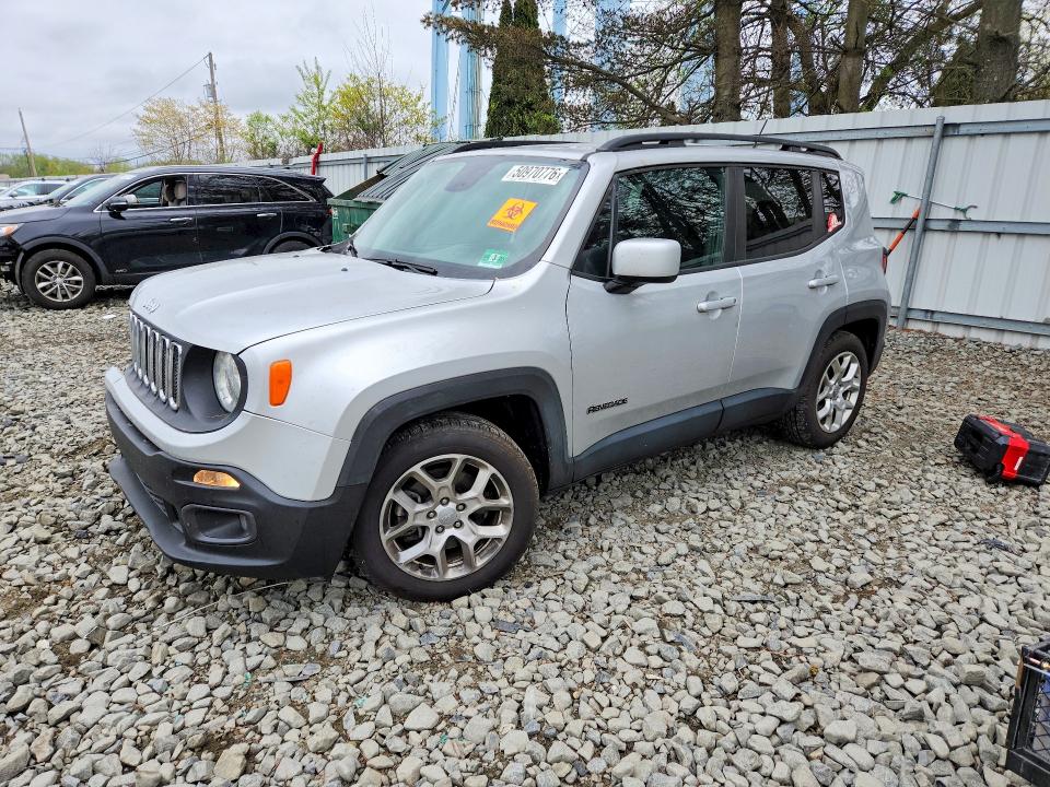 2018 Jeep Renegade მანქანა იყიდება აუქციონზე, vin: ZACCJABB9JPH05325, აუქციონის ნომერი: 50970776