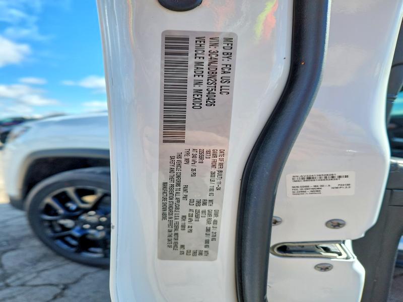 2025 Jeep Compass მანქანა იყიდება აუქციონზე, vin: 3C4NJDBN2ST540426, აუქციონის ნომერი: 48275876