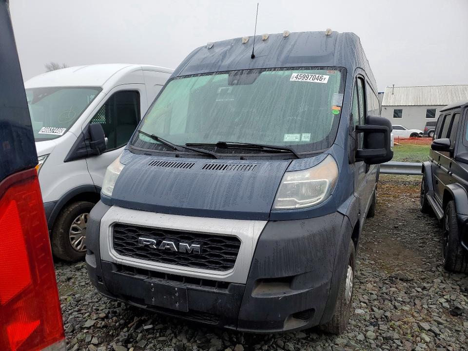 2021 Ram Promaster 3500 მანქანა იყიდება აუქციონზე, vin: 3C6MRVJG0ME587417, აუქციონის ნომერი: 45997046