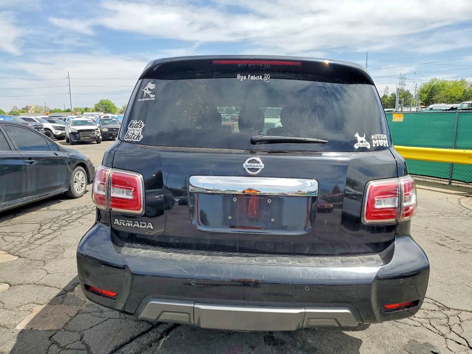 2020 Nissan Armada მანქანა იყიდება აუქციონზე, vin: JN8AY2NC3LX516302, აუქციონის ნომერი: 50614546