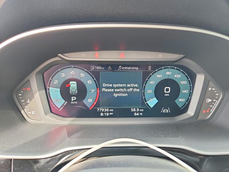 2022 Audi Q3 მანქანა იყიდება აუქციონზე, vin: WA1DECF39N1092761, აუქციონის ნომერი: 48943586