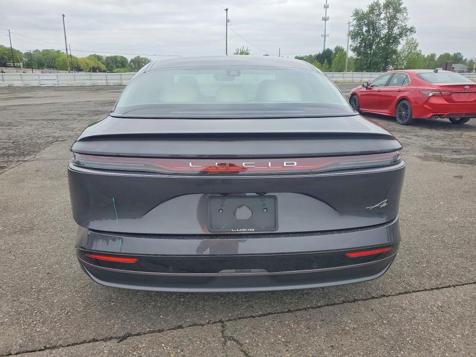 2024 Lucid Motors Air მანქანა იყიდება აუქციონზე, vin: 50EA1PGA9RA006438, აუქციონის ნომერი: 51099116