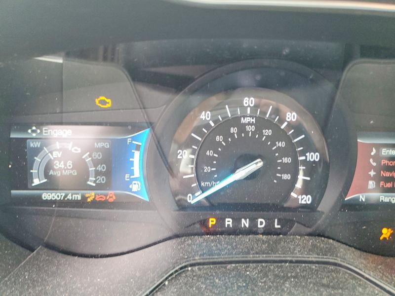 47927936 :رقم المزاد ، 3FA6P0LU4KR195873 vin ، 2019 Ford Fusion مزاد بيع