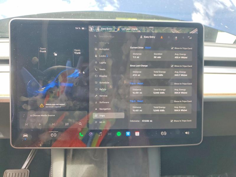 Продажа на аукционе авто 2021 Tesla Model Y, vin: 5YJYGDEE4MF207363, номер лота: 49268096